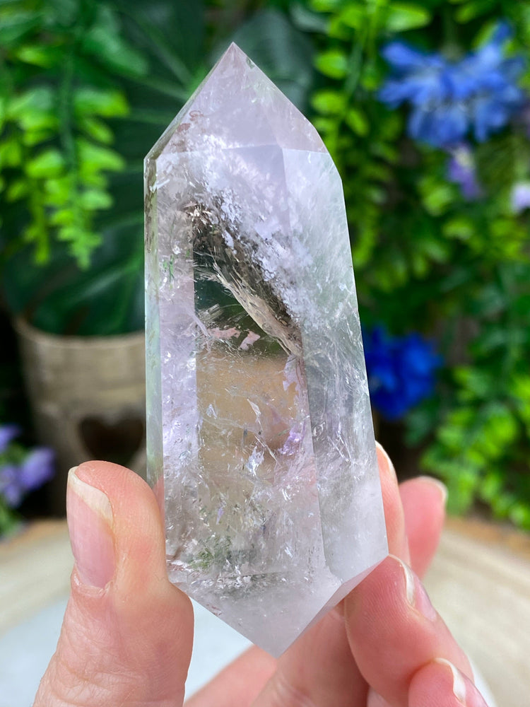 Elements of Avebury Crystal Smoky Amethyst Double Terminated Quartz