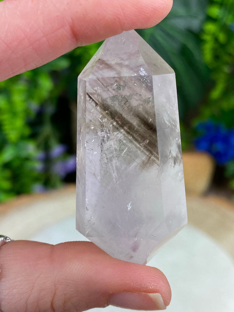 Elements of Avebury Crystal Smoky Amethyst Double Terminated Quartz