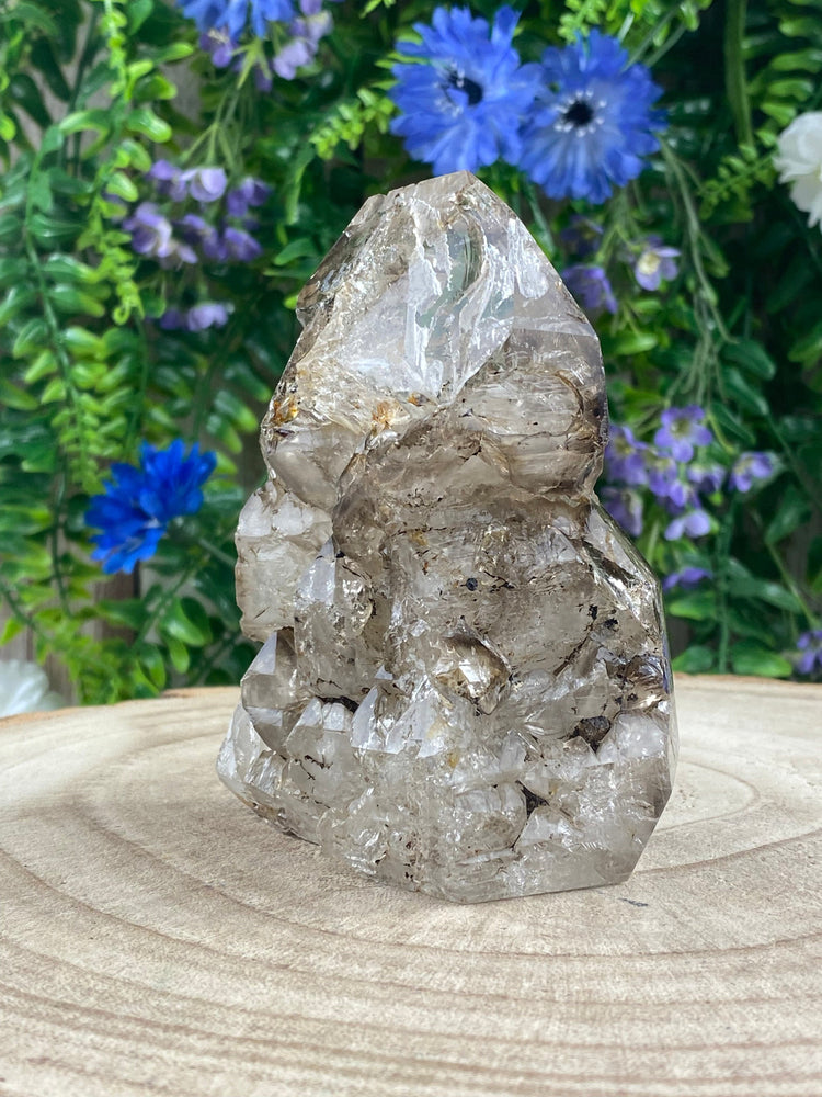 Elements of Avebury Smoky Elestial Quartz