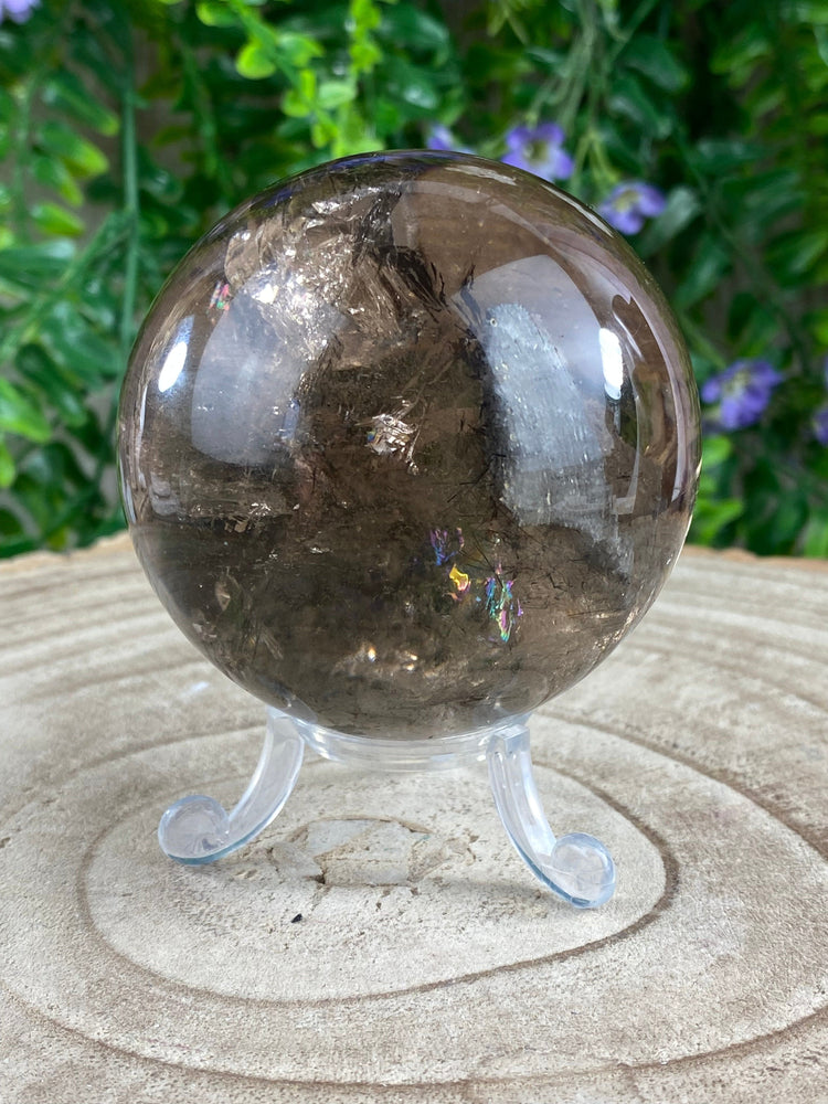 Elements of Avebury Smoky Quartz Sphere