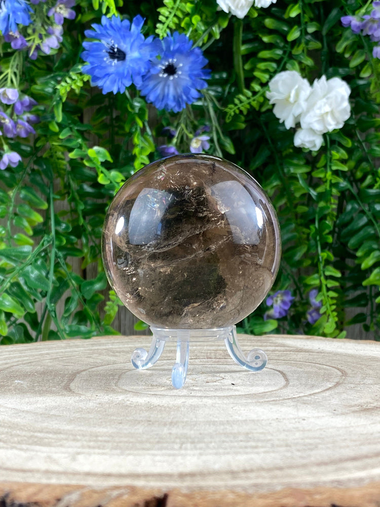 Elements of Avebury Smoky Quartz Sphere