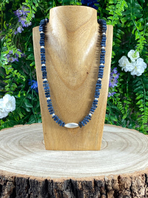 Elements of Avebury Spinel Blue Necklace