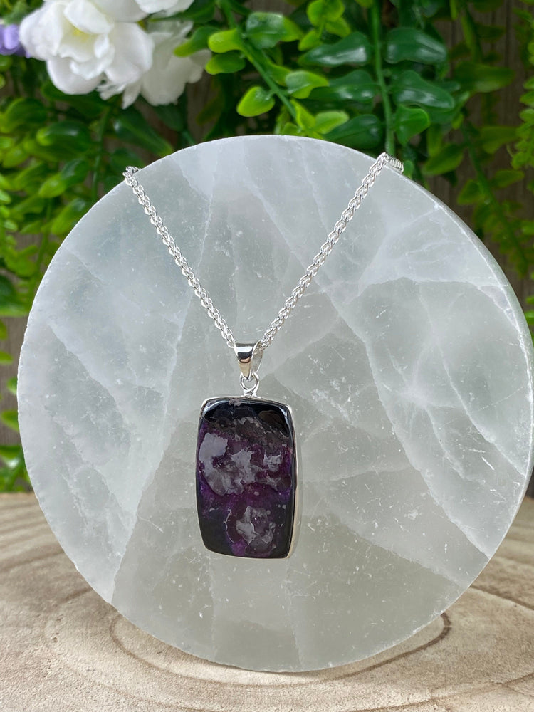 Elements of Avebury Sugulite Pendant