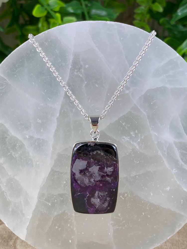 Elements of Avebury Sugulite Pendant