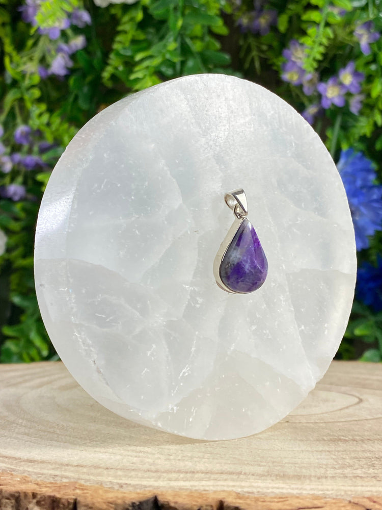 Elements of Avebury Sugulite Pendant