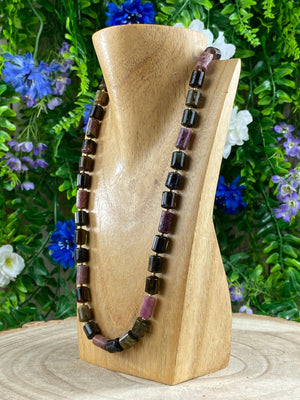 Elements of Avebury Watermelon Tourmaline Necklace