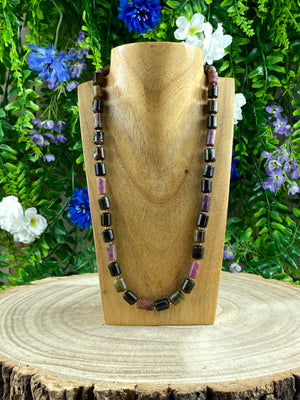 Elements of Avebury Watermelon Tourmaline Necklace