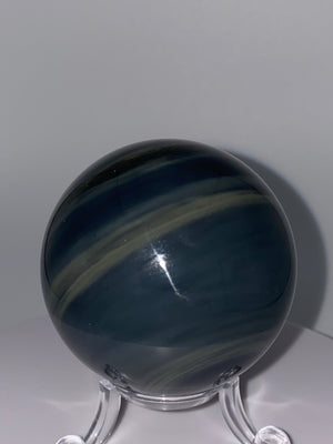 Rainbow Obsidian Sphere