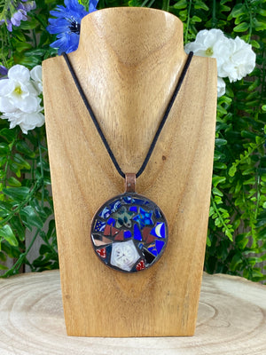 Handmade Mosaic Jewellery - Stars and Moon
